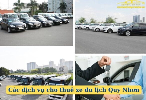 Dịch vụ cho thuê xe du lịch giá tốt ở Quy Nhơn