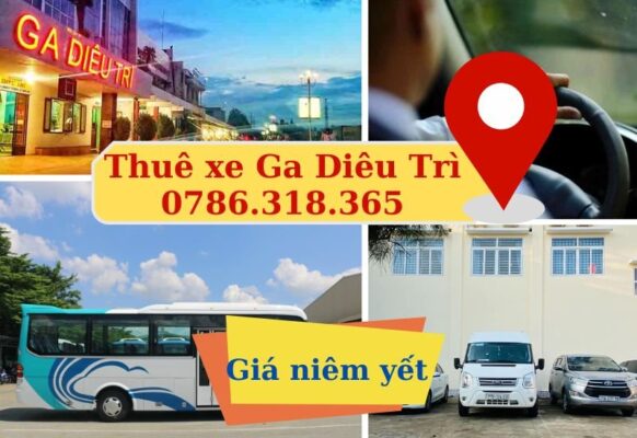 Thuê xe tại Ga Diêu Trì