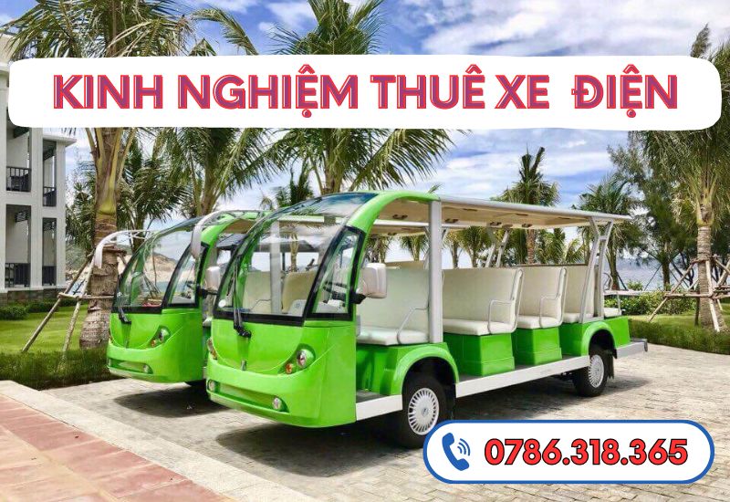 Kinh nghiệm thuê xe điện Quy Nhơn