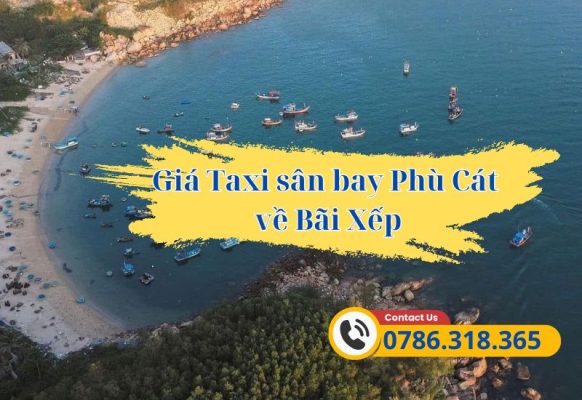 Taxi sân bay Phù Cát về Bãi Xếp