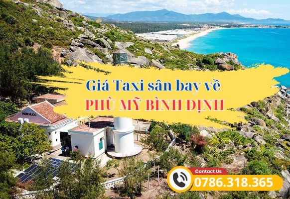 Giá taxi sân bay Phù Cát về các xã ở Phù Mỹ Bình Định