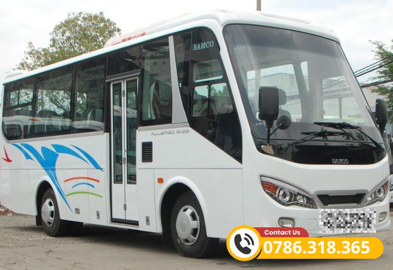 Dịch vụ cho thuê xe 30 chỗ trọn gói tại Quy Nhơn