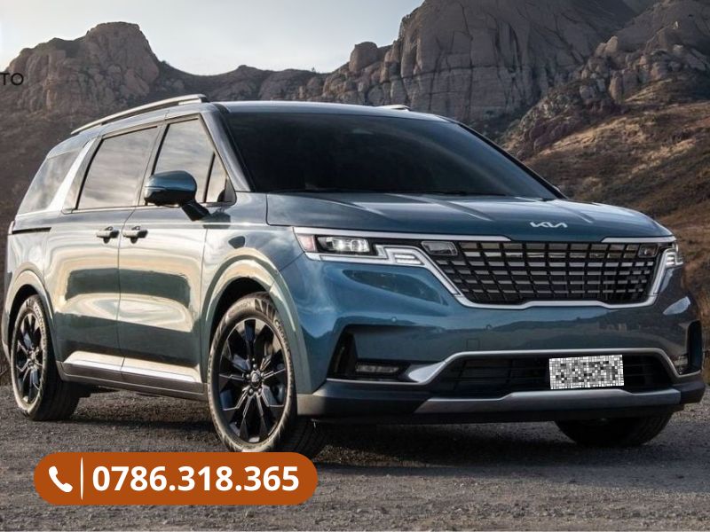 Dịch vụ cho thuê xe Sedona có lái 1 ngày Quy Nhơn