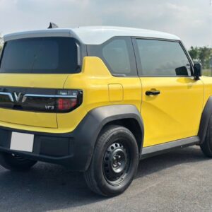 Xe màu vàng vinfast VF3 cũng rất được yêu thích